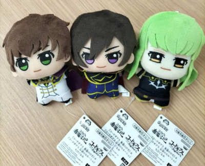 CODE GEASS Lelouch of the Rebellio Lelouch Suzaku C.C Chibigurumi