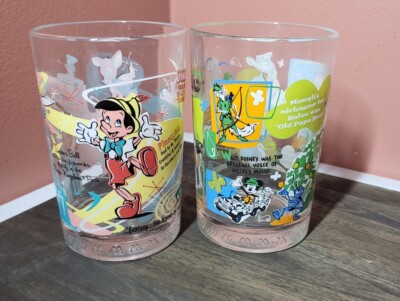 McDonalds Disney World 100 Years of Magic 25th Anniversary Cups