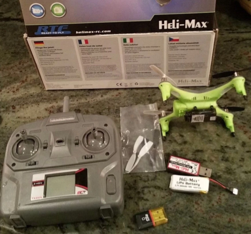 Heli-Max 1Si ReadyToFly Quadcopter, Drone, Video Camera + Auto Return HMXE0832 - Image 3 of 3
