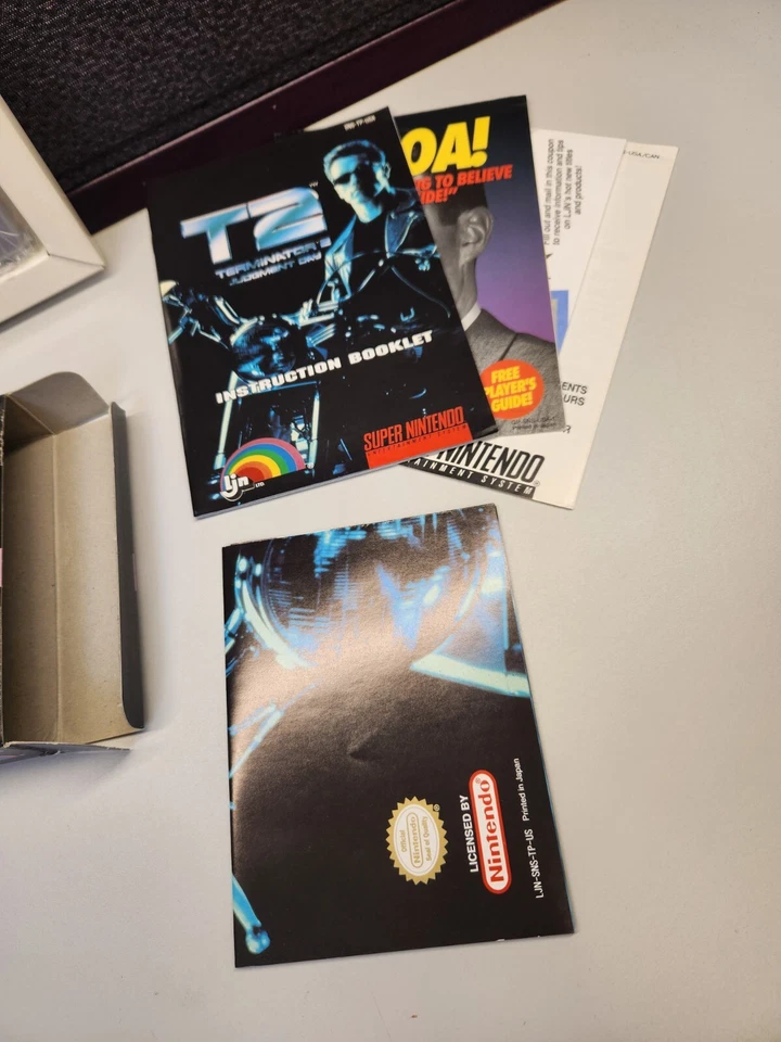 T2: Judgment Day (Super Nintendo Entertainment System, 1993) New Sealed - Image 4 of 4