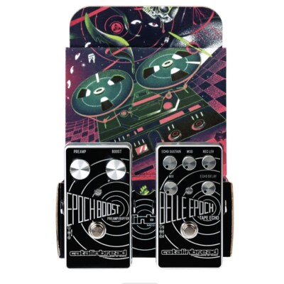 ギター Catalinbread Belle Epoch & Epoch booster Belle Epoch (Black and Silver) – Catalinbread Effects