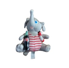 Vintage 1993 Coca-Cola Plush Collection Elephant in a Swimsuit With Coke Bottle