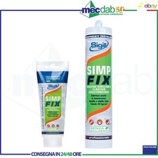 Adesivo Sigillante Elastico Trasparente Multifunzione Sigill Simp Fix