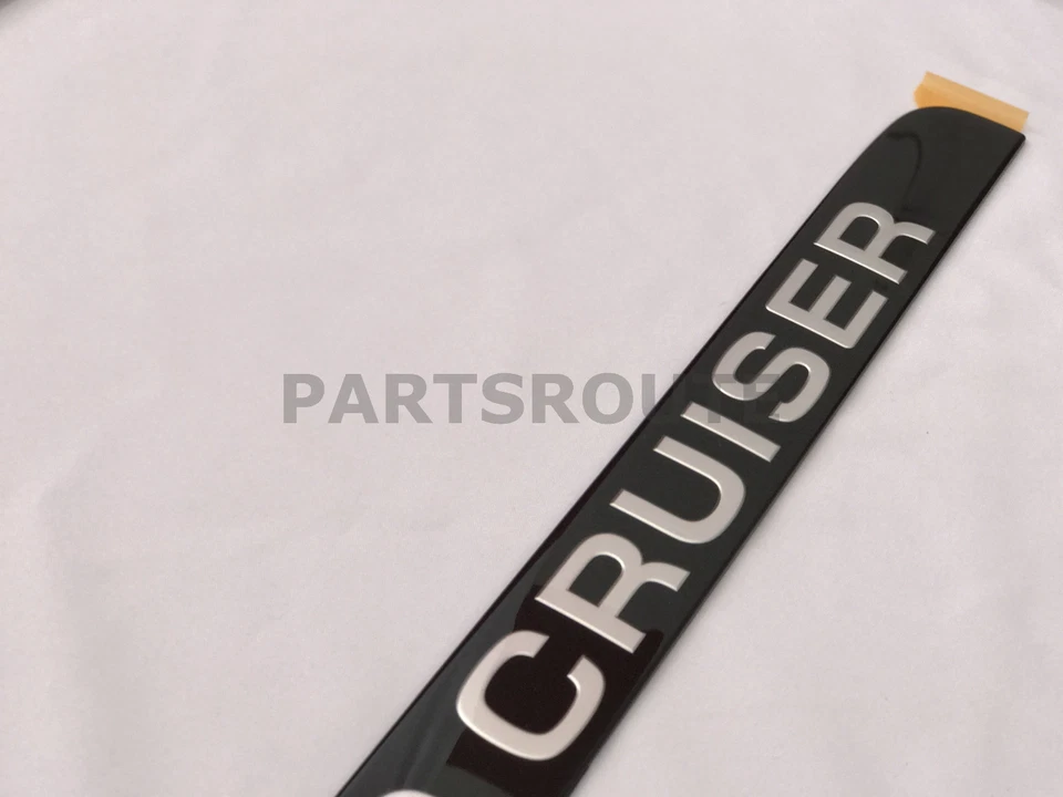 Emblema de puerta trasera original Toyota Land Cruiser OEM FJ80 FZJ80 1991-1997 Foto 4 de 4