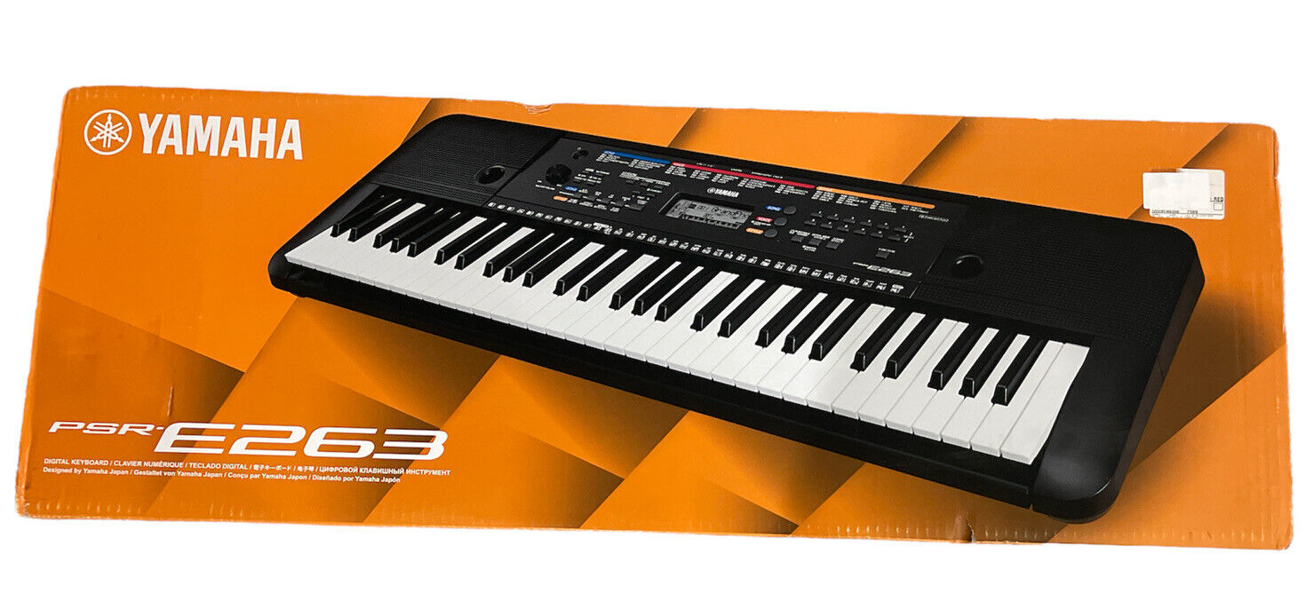 Pack clavier Yamaha PSR-E263 + stand + banquette + casque