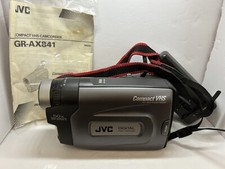 JVC GR-AX841 VHS-C Compact VHS Camcorder Video Camera See Description