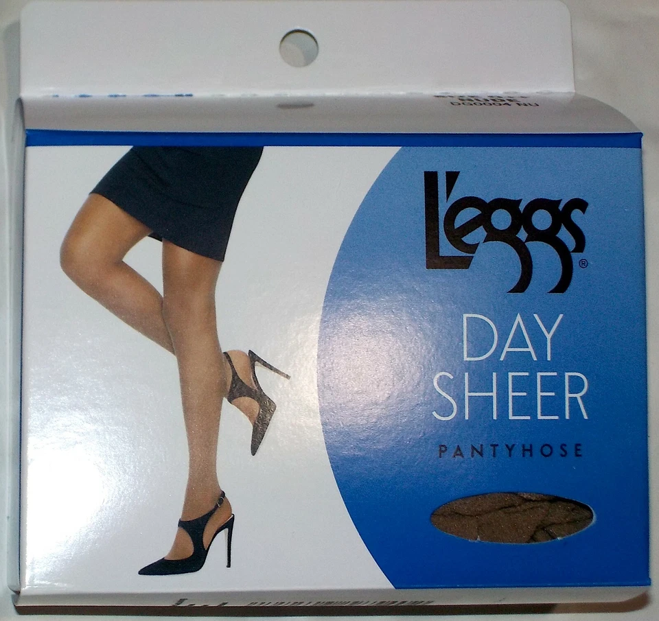 5 pares de pantimedias de manguera nuevas, L'eggs Day Sheer Control-Top DG0004 Nude 2Q-Plus Foto 2 de 4