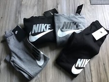 boys Nike hoodie  joggers black/gray set pick size 4 or 6 NWT 