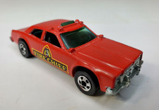 1977 Hot Wheels Fire Chief Car 1:64 Diecast Red 9.0 condition