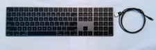 APPLE MAGIC KEYBOARD w/ NUMERIC KEYPAD SPACE GRAY  LIGHTNING CABLE A1843