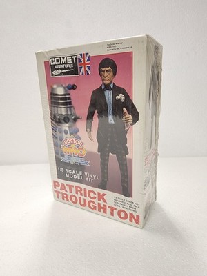 1993 Dr. Who Patrick Troughton 2nd Doctor Comet Miniatures 1:8 Vinyl #CM013 B3