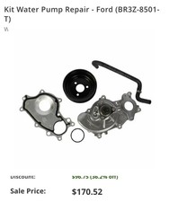 Motorcraft Oem Engine Water Pump For 3 Bolt Pulley Flange For Ford Pw-575 Motorcraft Oem Engine Water Pump For 3 Bolt Pulley Flange For Ford Pw-575