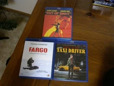 Fargo, Out of Sight, & Taxi Driver (Crime Drama, Blu Ray Lot)