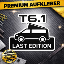 Last Edition VW Aufkleber Multivan California Bulli Sticker - T6.1 VW