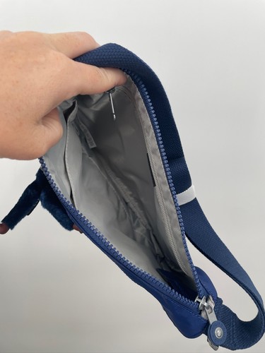 NUEVO CON ETIQUETAS Kipling HB6492 Callie Bandolera Bolso de Hombro Cartera Nylon Tinta Azul Tonal - Imagen 7 de 9