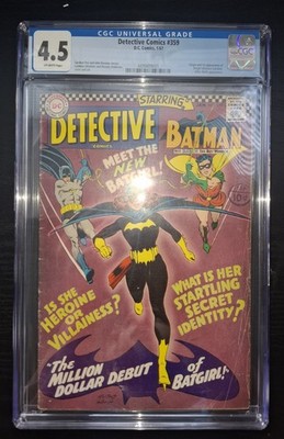 Detective Comics #359 (1967) CGC 4.5 - OW 1st Batgirl Barbara Gordon DC Comics