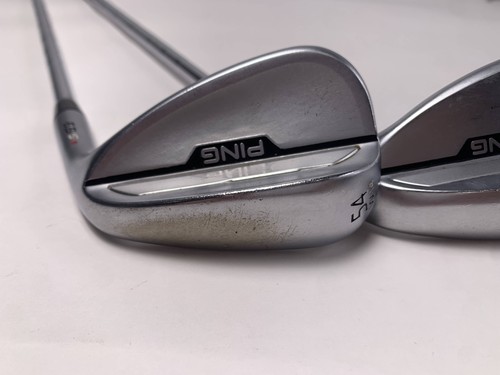 Ping s159 Chrome Wedge Set 54* 14 | 58* 10 Red Dot 1* Flat Z-Z115 Wedge RH - Picture 2 of 7