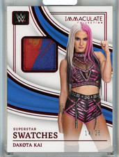 2023 Immaculate Collection WWE Dakota Kai Superstar Swatches Red #8【14/25】