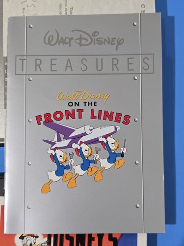 Walt Disney Treasures: On the Front Lines (DVD, 2003, 2-Disc Set With COA W/ Tin - Picture 6 of 8
