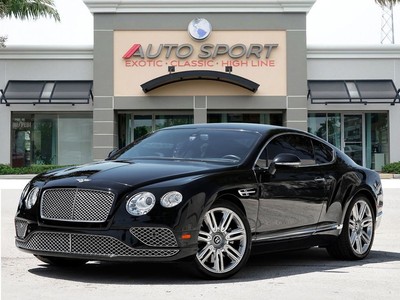 2016 Bentley Continental GT 2dr Coupe W12 Clean Carfax Florida Car