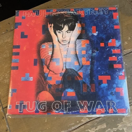 Paul McCartney Tug Of War COLUMBIA STEREO EX+/EX Org Inner Outer Rec Sleeve