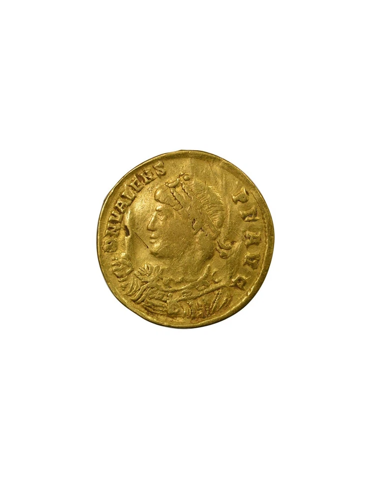 Rome Empire Valens - Solidus Or, Vœux Publics - 368 Constantinople - Photo 2/3