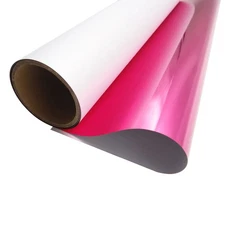 US 23.6in x 32.8ft DTF Film Roll Hot Pink Cold Peel DTF Transfer Film