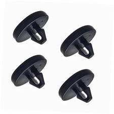 Car Brake Pedal Pad, Brake Light Switch Stopper, Universal for Most 4 PCS Black