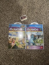 Vtech Mobigo Touch Learning System Lot Of 3 Games
