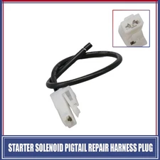 STARTER SOLENOID PIGTAIL REPAIR HARNESS PLUG FOR, 1999-03 CHRYSLER 300M, 6 CYL