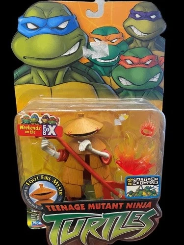 Teenage Mutant Ninja Turtles Foot Fire Mystic Action Figure NEW Vintage 2004