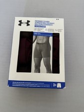 Under Armour UA BOXER BRIEFS Tech Mesh Men's Medium 6" Boxerjocks 3 Pairs NWT