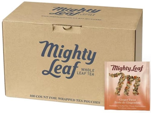 Ginger Twist - (100 Foil Wrapped Tea Pouches)