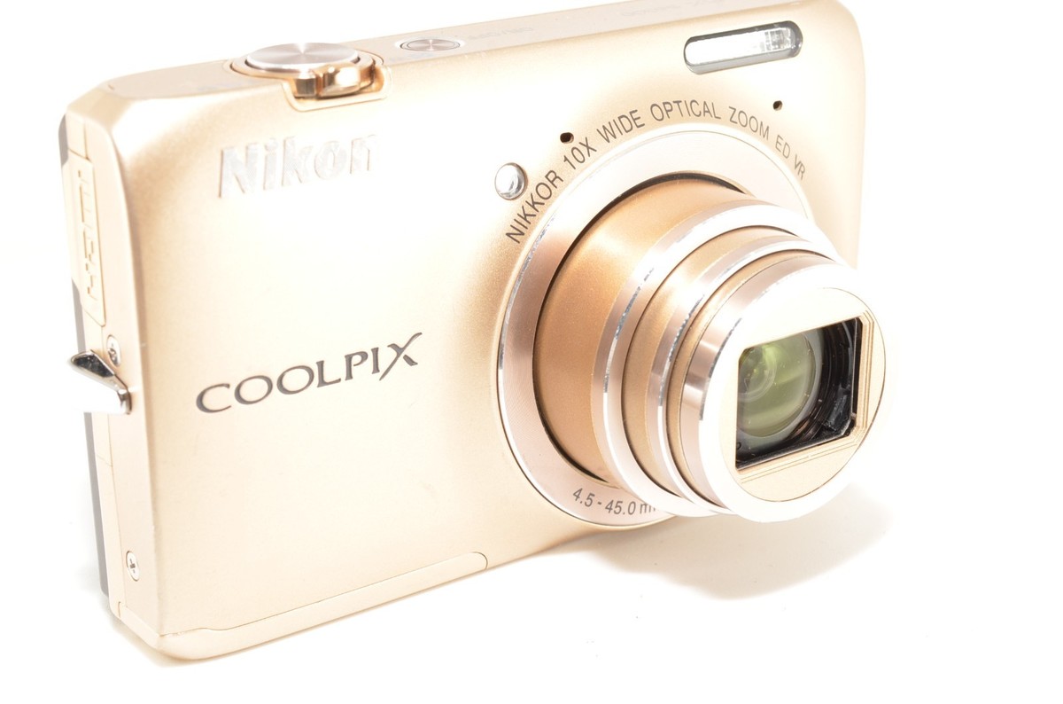 Nikon Coolpix S6300 GOLD Digital camera Tested Working from Japan