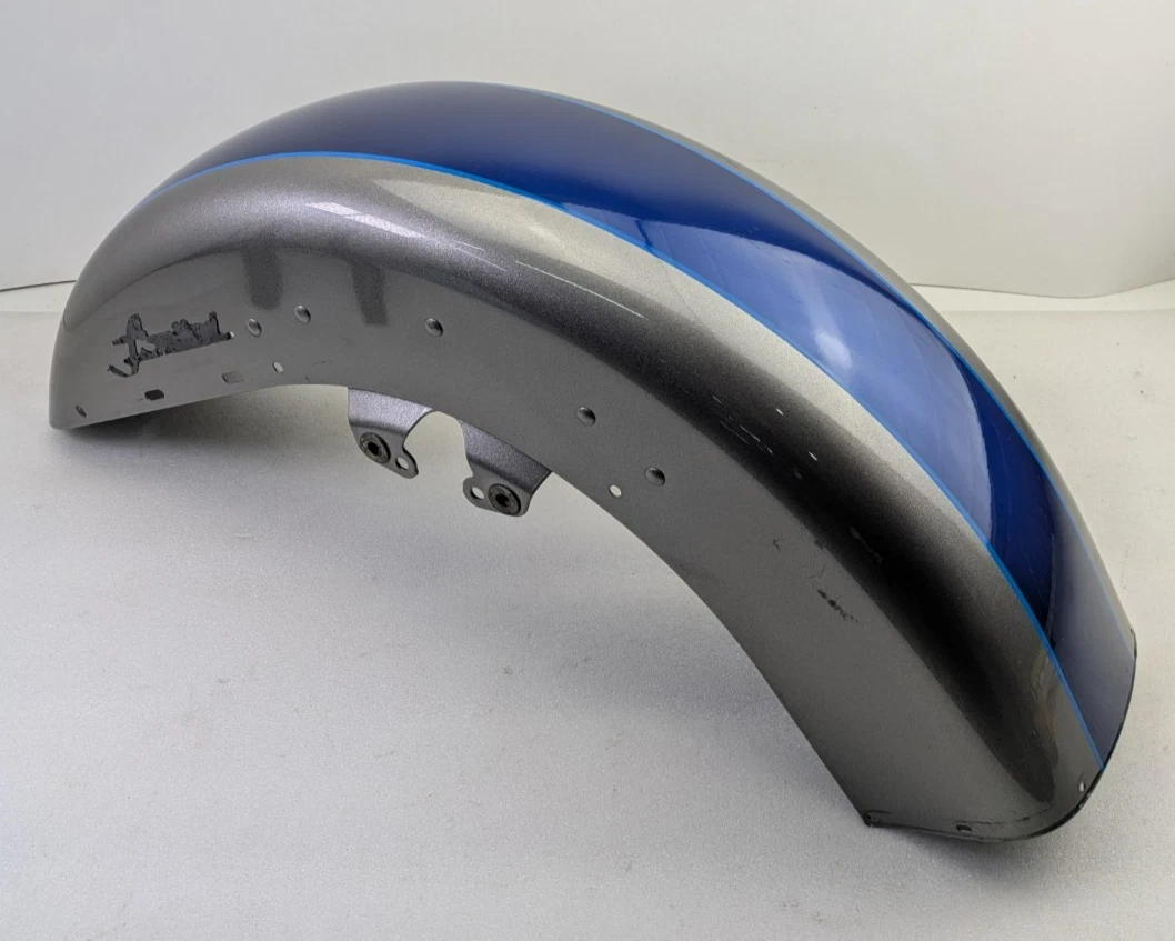 Harley-Davidson Blue Pre-Drilled Front Fenders Fenders for sale | eBay