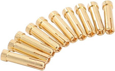 5Mm to 4Mm Low-Profile Bullet Connectors Adapter Plugs Reducer(B123-10)