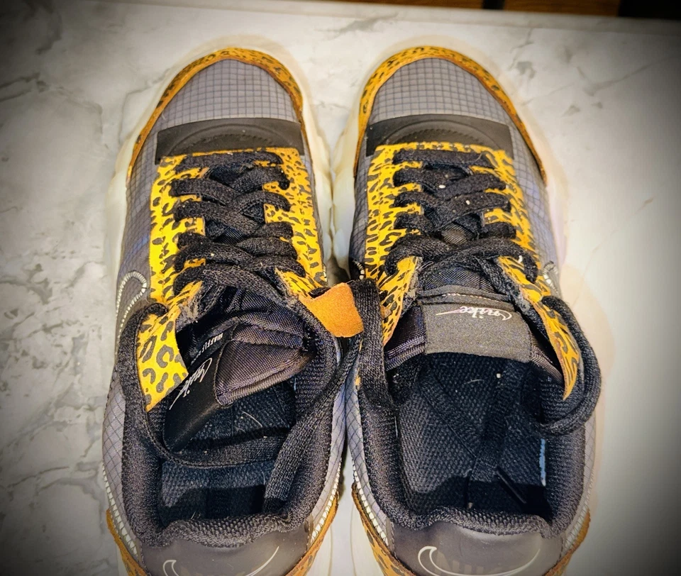 耐克女式 Waffle Racer 2X 豹纹 - 9 码  — 第 4/4 张图片