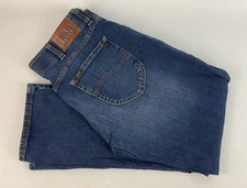 LEE ... Straight  Taper .Comfort Waist  Denim  Blue  Jeans Size  36x30(36x28)