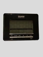 Sharp Atomic Desktop Clock   Auto Set Digital...