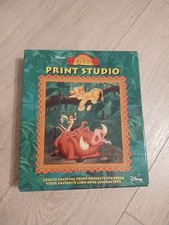 Disney's The Lion King Print Studio Box And Papers Only