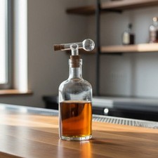 BARCRAFTERS 2 er Set Glaskugeldosierer  1.0 cl | Schnaps Spender Whisky 22x17