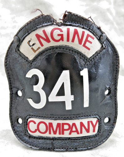 Vintage Fire Helmet Shield Leather Fire Helmet Shield Fire Dept Firefighter
