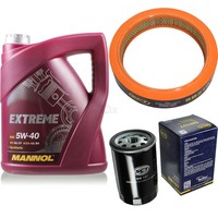 SCT Inspektionspaket 5L Mannol Extreme 5W-40 FüR Audi 80 2.0 1.6