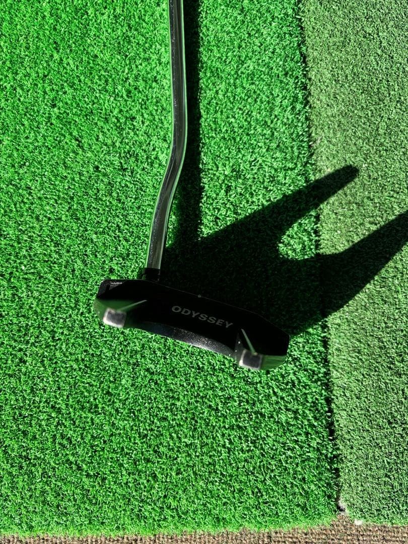 Odyssey METAL-X Putter 33 Inch Used from Japan with Kumamon Cover