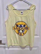 Vtg 1993 Washington Huskies Single Stitch Tan...