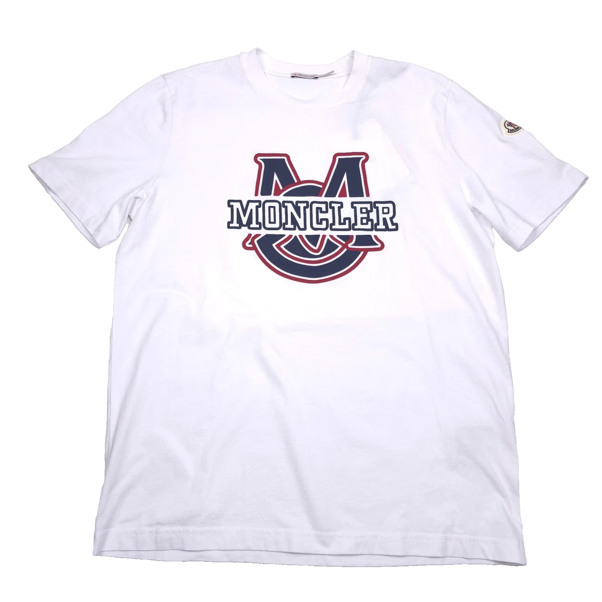 Moncler White T-Shirts for Men for sale | eBay