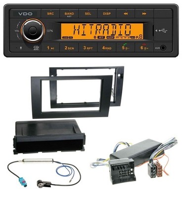 VDO AUX USB Bluetooth MP3 Autoradio für Audi A4 04-08 B7 Symphony Bose Aktivsyst