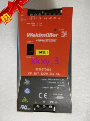 1 PCS Weidmuller switch power supply 8708670000 tested OK #cv