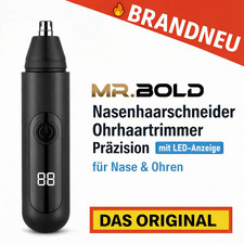 Mr. Bold  Nasenhaartrimmer Profi Nasenhaarsch...