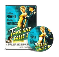 Take One False Step (1949) Film Noir, Crime, Drama, Mystery, Thriller DVD